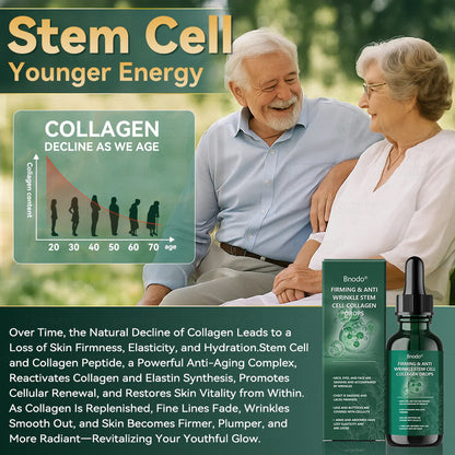 Bnodo® 🥇𝑆𝑡𝑒𝑚 𝐶𝑒𝑙𝑙 & 𝐶𝑜𝑙𝑙𝑎𝑔𝑒𝑛 𝑃𝑒𝑝𝑡𝑖𝑑𝑒 𝑂𝑟𝑎𝑙 𝐷𝑟𝑜𝑝𝑠 (Lift & Firm Sagging Skin & Reduce Wrinkle Formation)✅✅