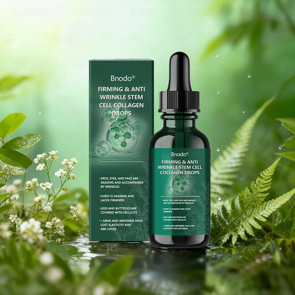 Bnodo® 🥇𝑆𝑡𝑒𝑚 𝐶𝑒𝑙𝑙 & 𝐶𝑜𝑙𝑙𝑎𝑔𝑒𝑛 𝑃𝑒𝑝𝑡𝑖𝑑𝑒 𝑂𝑟𝑎𝑙 𝐷𝑟𝑜𝑝𝑠 (Lift & Firm Sagging Skin & Reduce Wrinkle Formation)🎁+