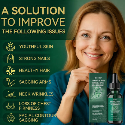 Bnodo® 🥇𝑆𝑡𝑒𝑚 𝐶𝑒𝑙𝑙 & 𝐶𝑜𝑙𝑙𝑎𝑔𝑒𝑛 𝑃𝑒𝑝𝑡𝑖𝑑𝑒 𝑂𝑟𝑎𝑙 𝐷𝑟𝑜𝑝𝑠 (Lift & Firm Sagging Skin & Reduce Wrinkle Formation)✅✅