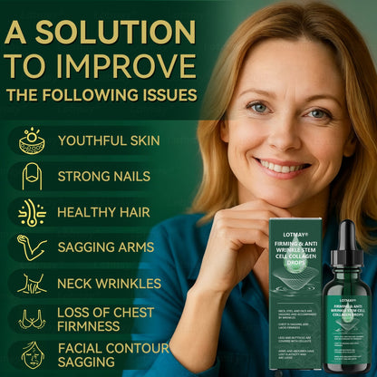 𝐋𝒐𝒕𝐦𝐚𝐲®𝐅𝐢𝐫𝐦𝐢𝐧𝐠 & 𝐀𝐧𝐭𝐢-𝐖𝐫𝐢𝐧𝐤𝐥𝐞 𝐒𝐭𝐞𝐦 𝐂𝐞𝐥𝐥 𝐂𝐨𝐥𝐥𝐚𝐠𝐞𝐧 𝐃𝐫𝐨𝐩𝐬 (𝐋𝐢𝐟𝐭 & 𝐅𝐢𝐫𝐦 𝐋𝐨𝐨𝐬𝐞 𝐒𝐤𝐢𝐧 𝐚𝐧𝐝 𝐑𝐞𝐝𝐮𝐜𝐞 𝐖𝐫𝐢𝐧𝐤𝐥𝐞 𝐅𝐨𝐫𝐦𝐚𝐭𝐢𝐨𝐧)- ⭐️